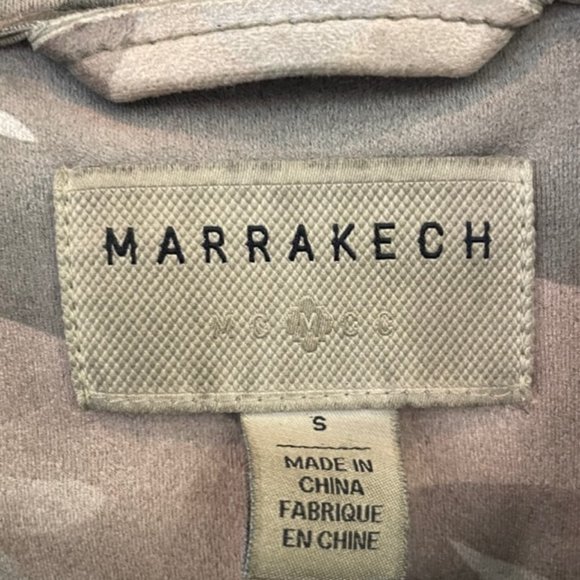 Anthropologie Marrakech Camo Moto Jacket - Picture 4 of 11